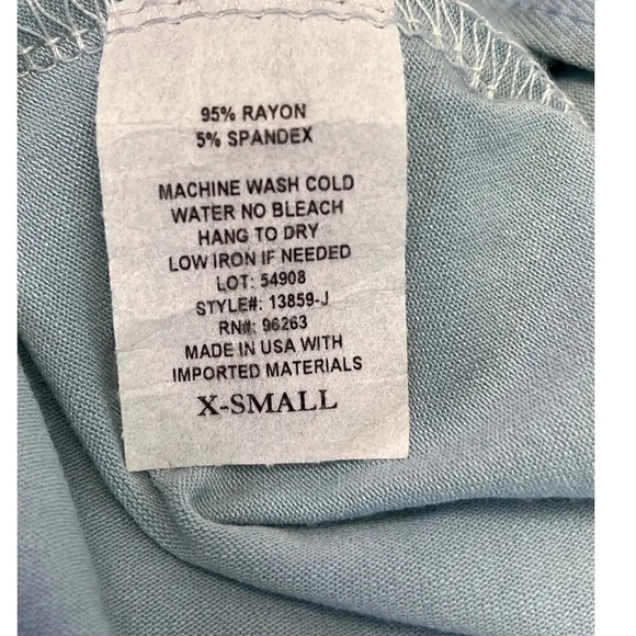 Olivia Rae New York Womens Size XS Light Blue Sleeveless Maxi Dress - Picture 4 of 8